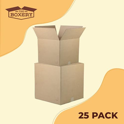 The Boxery Moving Boxes 25-Pack Small | 15x10x10 inch - size: SMALL-25-PACK