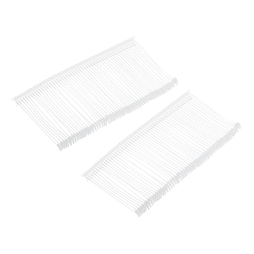 MECCANIXITY Standard Tagging Fasteners, Plastic Regular, Label Gun Price Barbs for Garment Tag - 45mm/1.77 Inch, Pack of 1000 Transparent - color: Transparent, size: 45mm