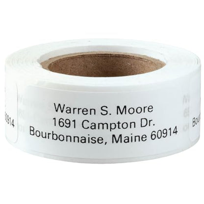 Custom Self-Stick Address Labels 200 - White - color: White