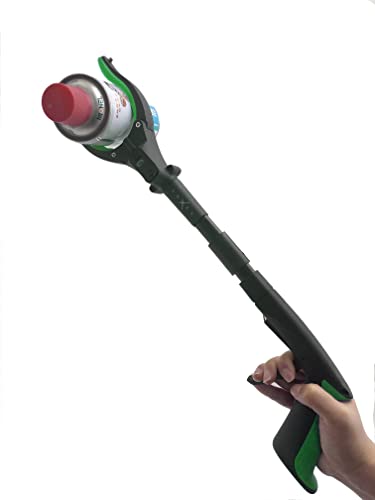 Grabber Tool 19" Aluminum Magnetic Claw with LED Light, Lightweight Foldable Reacher Grabber Pickup Tool, Gripper Grabbers for Elderly Grab Reaching Tool Trash Picker Grabber, Green, By Luxet 2-Pack