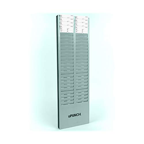 uPunch Time Card Rack with 50 Slots