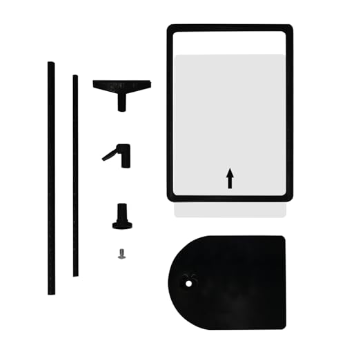 Sign Holder, BUTUNITA Adjustable Sign holder stand 8.5 x 11 Inch for Supermarket Floor Table, Tabletop Sign Holder Floor Stand, Small Table Sign Stand Holder, Vertical & Horizontal View Displayed, Sign Poster Stand (Black,12Pcs) - size: 8.5"x11"-12Pcs