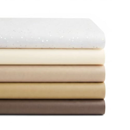 UNIQOOO 500 Sheets Brown Tissue Paper Bulk for Gift Bags, 20x14 Inch Gift Wrapping Tissue Paper, Acid Free 17gsm Western Tissue Paper for Thanksgiving Party Birthday DIY Crafts - color: Brown