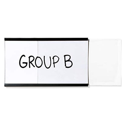 SmartSign Magnetic 'C' Channel Label Holders | 2.5" x 4" Pack of 10 - size: 2.5" x 4"