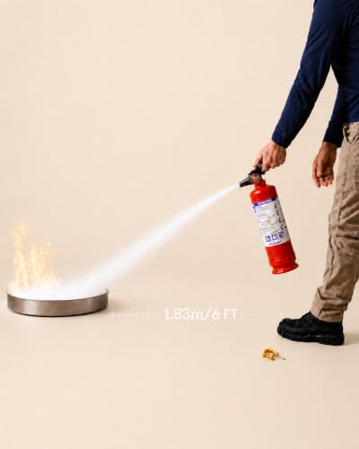 Ougist Signature ABC Fire Extinguisher for Home, 2.5 lb, 6 Pack - size: 6 Pack