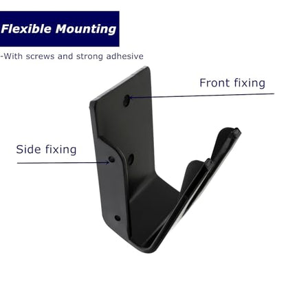 Universal Scanner Holder,Barcode Scanner Holder,Barcode Reader Bracket Wall Mount Fit for Zebra Symbol LS2208 DS2278 LI4278 Most Barcode Scanners, with Screws & Wall Stickers (5pcs-Holder A1) - color: 5pcs-Holder A1