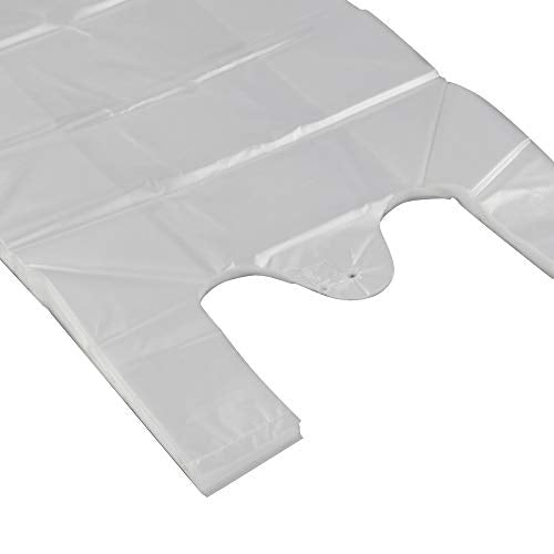 Plastic Multi-Use Carryout Shopping Bags (320 Counts, Clear)