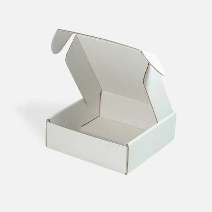 Mailer Boxes Bulk Sale 50 PCS – Shipping Cartons for Small Business - 9x9x4 - White/White - 50 Pack - size: 9x9x4