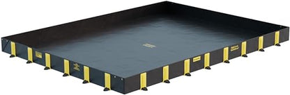 Justrite Rigid-Lock QuickBerm®, 12' x 16' x 12" - size: 12' x 16'