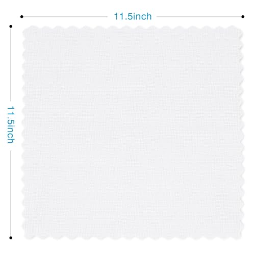 Orighty Microfiber Cleaning Cloth - 24 Pack, White Cleaning Rags 12x11 inch - color: White, size: 24 Pack