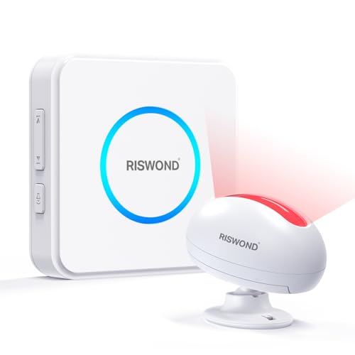 Motion Sensor Door Chime, Wireless Motion Alarm Indoor for Business Entry - style: 1 Rreceiver 1 Sensor