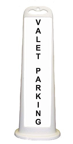 Cortina TrailBlazer Vertical Panel, "Valet Parking" HIP Sheeting Both Sides, 03-760WVP, White - style: Valet Parking