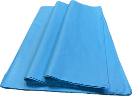 Tissue Paper for Gift Bags - 500 Sheets 14x20in Wrapping Paper, Light Blue - color: Light Blue, size: 500 Count, 14 x 20 in