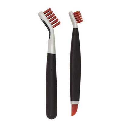 OXO Good Grips Deep Clean Brush Set, Orange, Blue - color: Orange