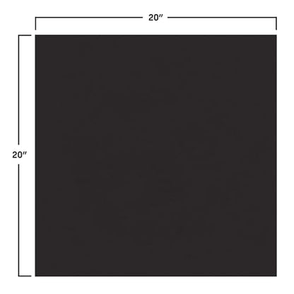 Beistle Black Tissue Paper Sheets – 96 Pack, Bulk Square Craft Tissue, Gift Wrapping for Bags, Boxes, DIY Crafts, Packaging Filler for Retail Displays, Shipping, Parties & Decorative Use, 20” x 20”