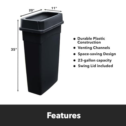 69 Gallon (3-Stream) Slim Rectangular Recycle Station With Lid, Commercial Heavy-Duty Trash Bin, Container (Drop Shot, Paper Slot, Bottle Lid) - size: 69 Gallon (3-Stream) Drop Shot/Paper Slot/ Bottle, style: Stationary