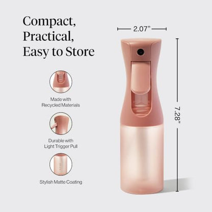 Kitsch Continuous Spray Bottle for Hair – Terracotta, 150ml - color: Terracotta