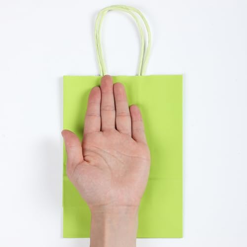 Mr. Pen- Paper Gift Bags with Handles, 32 Pack, 8.3" x 5.9" x 3.1" - color: Fun Spring