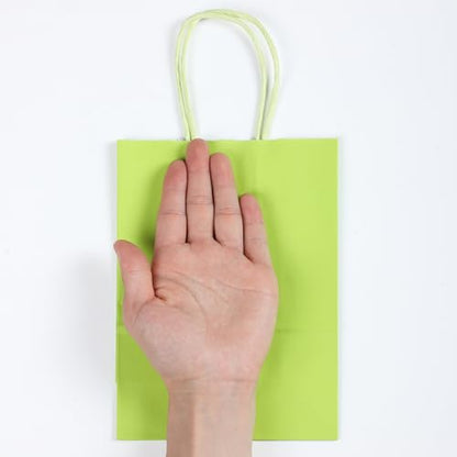 Mr. Pen- Paper Gift Bags with Handles, 32 Pack, 8.3" x 5.9" x 3.1" - color: Fun Spring