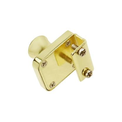 Gold Glass Case Lock, 1.38x1.26 Inch Rectangle, 2 Sets, Keyed Different - color: Gold, size: 1.38 x 1.26 Inch