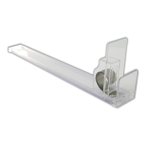 Auto Feed Shelf Product Pusher Kit, Adjustable Width Merchandise Pushing System (1, 12" Kit) - [4 Shelf Pushers + 5 Dividers] - size: 12" Kit