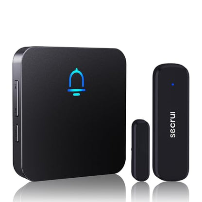 SECRUI Wireless Door Chime for Home Door Opening & Business Entering - size: 1 sensor 1 receiver