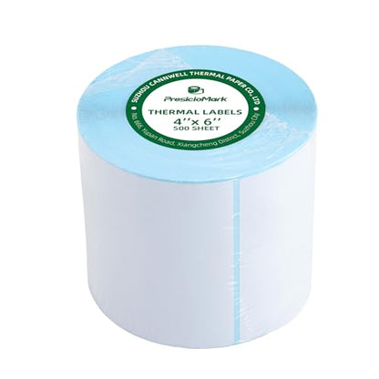 500 Labels 1 Rolls 4"×6" Direct Thermal Shipping Labels - size: 1 Rolls | 500 Labels, style: Roll