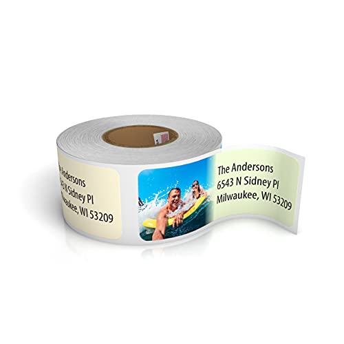 Customized Personalized Address Labels - Made in The USA by Kenco (250 Labels, Tropical Beach) - color: Tropical Beach, size: 250 Labels