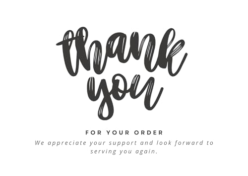 Thank You Plastic Bags with Handles – White & Black – 50 to 1000 Count – 11.5x6.5x21” Heavy-Duty Grocery, Retail, Restaurant, Convenience Stores – Durable for Takeout (50, BLACK)