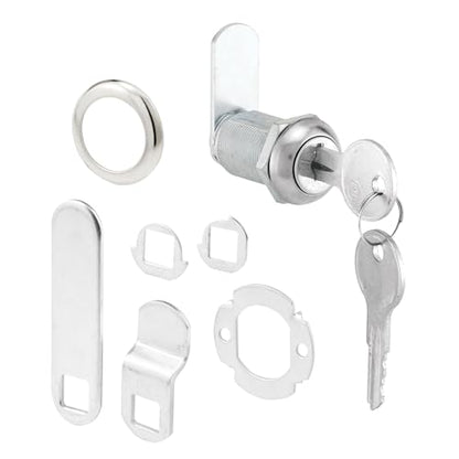 Prime-Line Drawer & Cabinet Lock, 1-1/8 in., Fits 13/16 in. Panels
