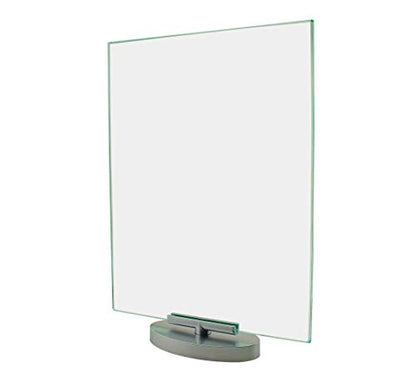 2 Pack Rotating Sign Holder 8.5" x 11" Double Side Swivel Ad Frame Menu or Event Announcement Counter Top Promotions Advertisement Holders Acrylic Clear by Marketing Holders