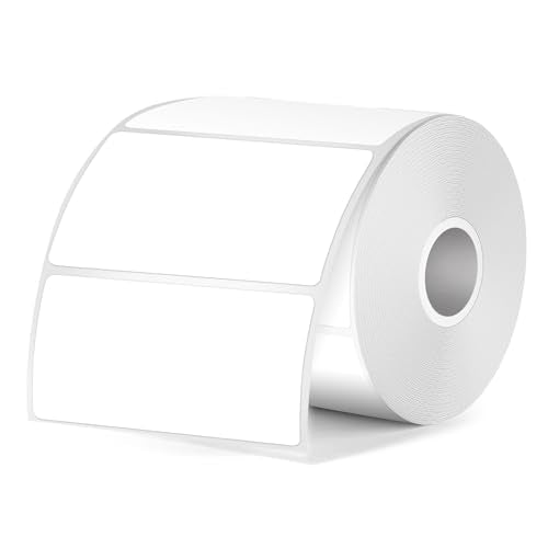 Direct Thermal Label White 2×1 Inch for M110 M120 M220 M221 350 PCS - color: White, size: 1 X 2 Inch