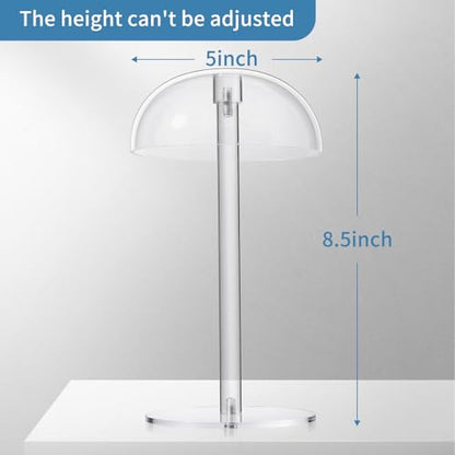 JUESHA Small-Sized Clear Acrylic Hat Display Stand for Kids - size: Small