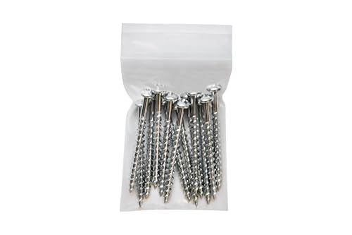 Dazzling Displays 100-Pack 2 Mil Transparent Small Plastic Clear Resealable Poly Bags (2.5 x 3 Inch) - Perfect for storing miscellaneous tiny items like beads, jewelry, and other small parts. - color: 2.5 x 3 Inch
