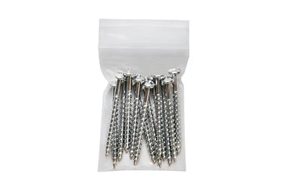 Dazzling Displays 100-Pack 2 Mil Transparent Small Plastic Clear Resealable Poly Bags (2.5 x 3 Inch) - Perfect for storing miscellaneous tiny items like beads, jewelry, and other small parts. - color: 2.5 x 3 Inch