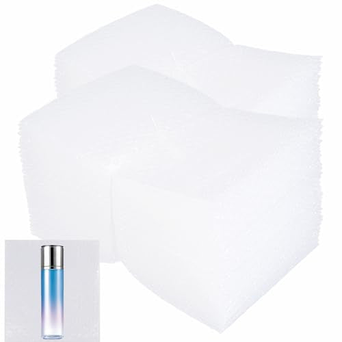 100PCS 8x10" Clear Bubble Out Bags, Double-Wall Cushioned Wrap, Shockproof - size: 100pcs-8x10IN