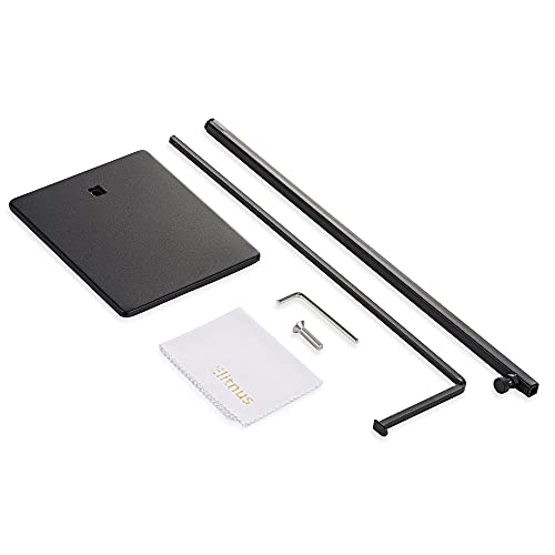 Hanging Hook Bag Stand - Set of 2 Adjustable Height Black Handbag Display Stand Set