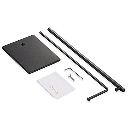 Hanging Hook Bag Stand - Set of 2 Adjustable Height Black Handbag Display Stand Set