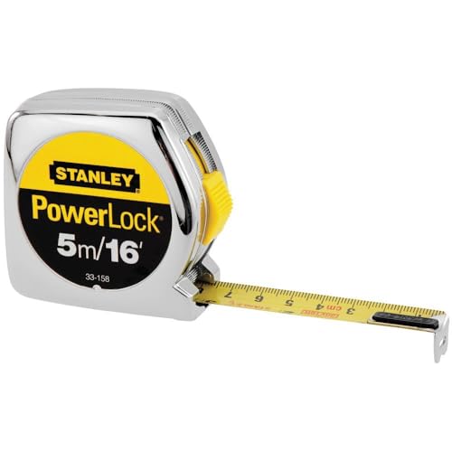 STANLEY PowerLock Tape Measure, 16-Foot (33-158) - size: 4.9 m