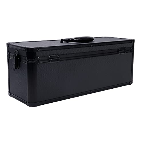Vaultz Doublewide Combination Lock Box, 7.24 x 19.24 x 6.7 Inches, Tactical Black (VZ06018) - color: Tactical Black, style: Doublewide