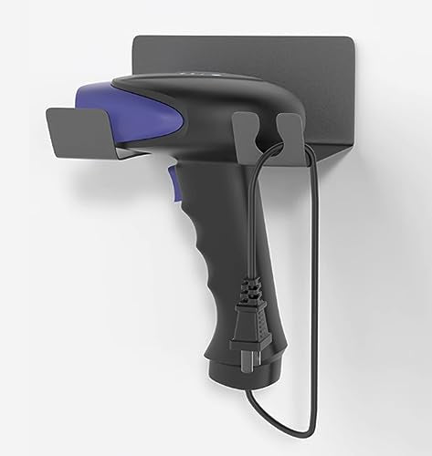 Wall Mount Barcode Scanner Holder, Universal Barcode Scanning Holder, Barcode Reader Rack Bracket Accessiors Fit for Most Scanner Barcode Scanners Label Readers