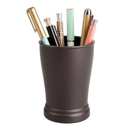 iDesign Plastic Bathroom Tumbler, Bronze, Set of 2 - style: Pack of 2