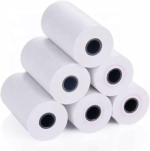 (10 Pack x 3) 2 1/4 X 50 Thermal Paper (30 Rolls) for Verifone Vx520, Ingenico ICT220, Clover Flex, Clover Mini, Square Terminal - Register Receipt Paper fits all Credit Card Machines