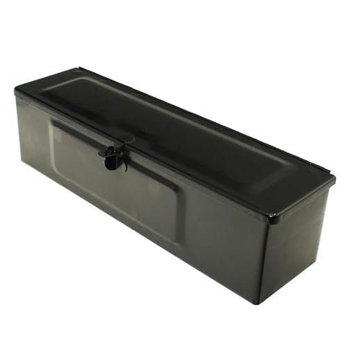 5A3BL Black Metal Tool Box Fits Versatile, Massey Ferguson, Yanmar