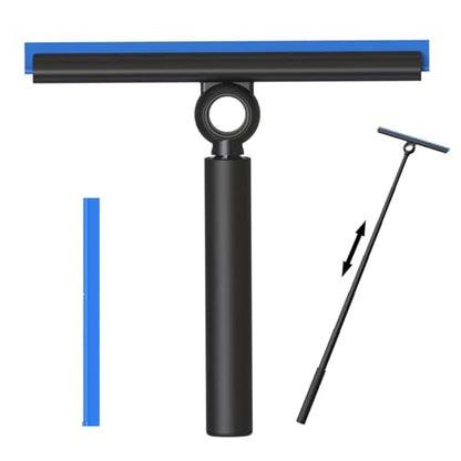 Shower Squeegee for Glass Doors with Long Handle