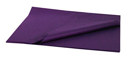 Brand New Tissue Paper Pack, 48 Sheets, 20" x 30", Purple - color: Purple