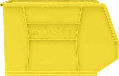 Akro-Mils 30270 AkroBins Plastic Storage Bins, 18"x16"x11", Yellow, 3-Pack - color: Yellow