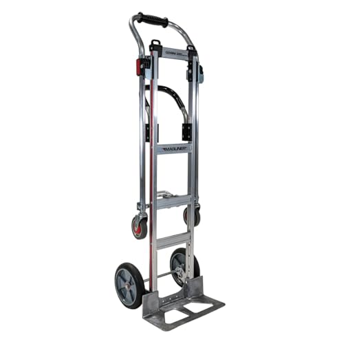 Magliner - Gemini Sr 27 UA 1030 - Convertible Hand Truck - color: Silver Aluminum