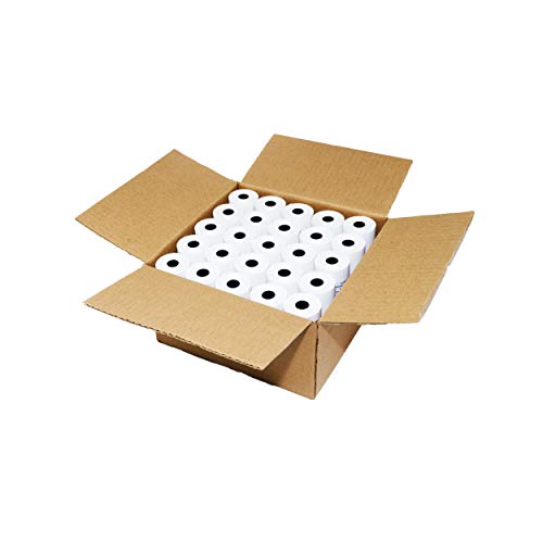 (10 Rolls) 3 1/8 x 230 thermal paper square POS cash register thermal receipt paper rolls bpa free BuyRegisterRolls - size: Pack of 10, style: BPA Free Thermal