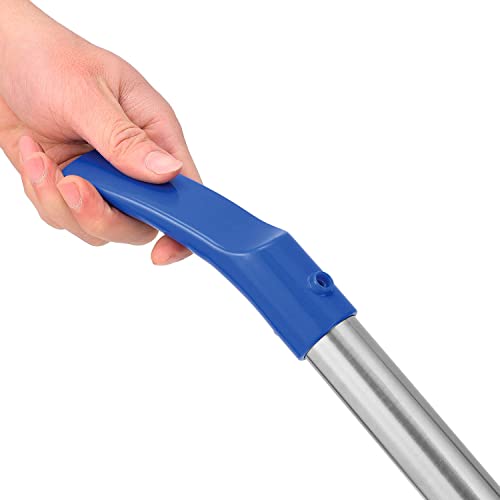 Global Industrial Mini Floor Scrubber With Floor Pads, 11" Cleaning Path